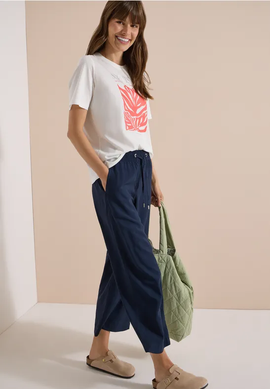 Weite 3/4-Hose im Loose-Fit