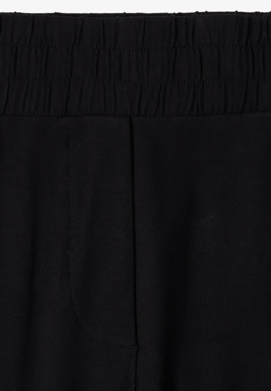 Lässige Wide-Leg-Hose in 3/4-Länge
