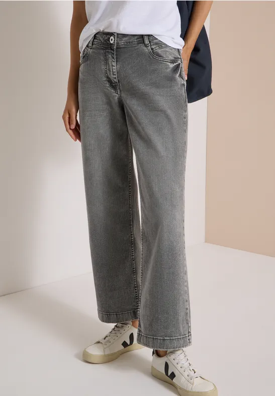 Neele Loose-Fit-Jeans mit weitem Bein