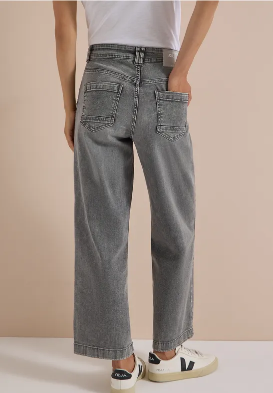 Neele Loose-Fit-Jeans mit weitem Bein