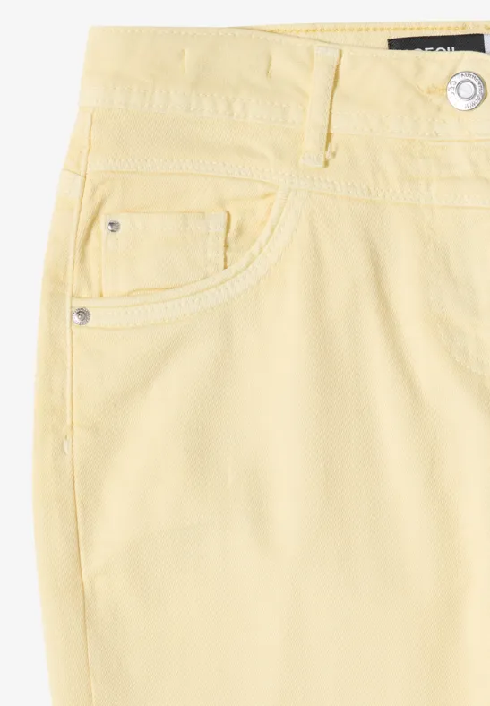 High-Waist Wide-Leg 7/8 Jeans