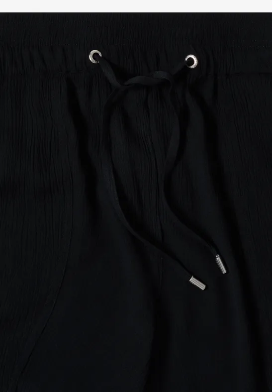 High Waist Wide-Leg-Shorts