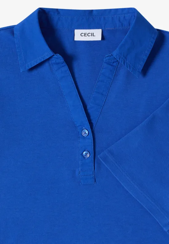 Klassisches Baumwoll-Poloshirt