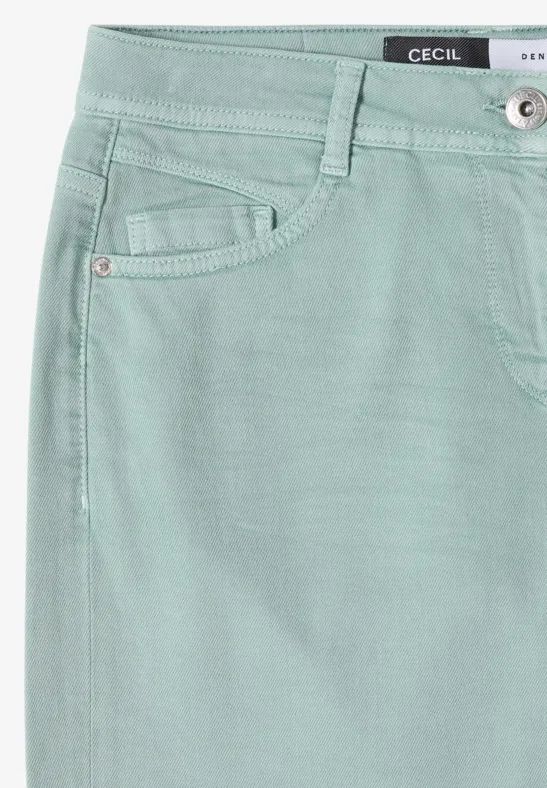 High-Waist Jeans mit weitem Bein