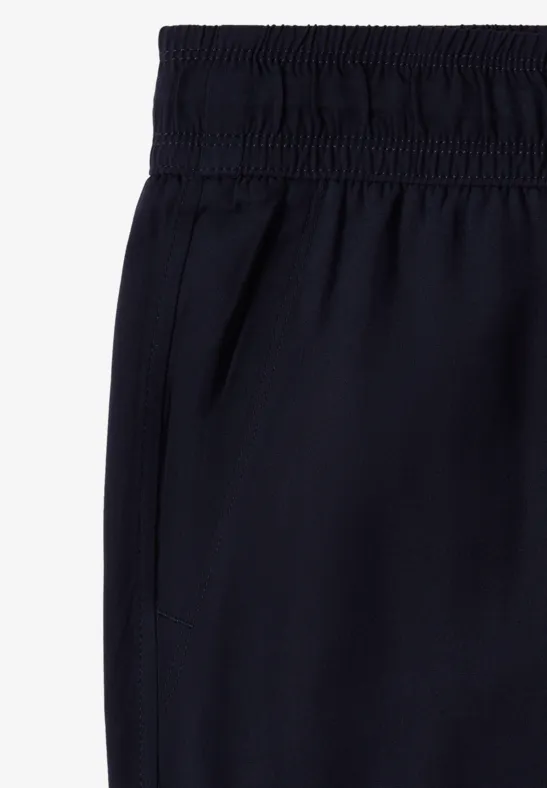 Fließende Culotte mit weitem Bein