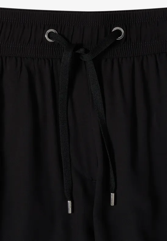 Culotte mit weitem Bein