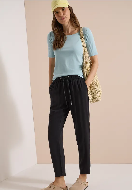 Leichte Loose Fit Hose Chelsea