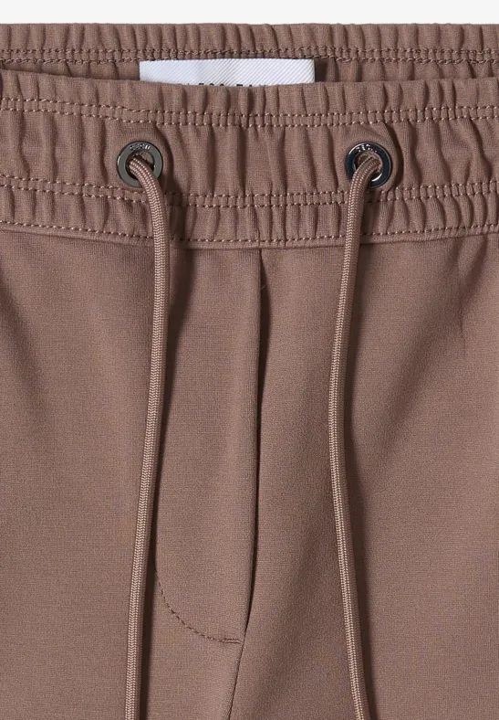 Lässige Jerseyhose mit mittlerem Bund