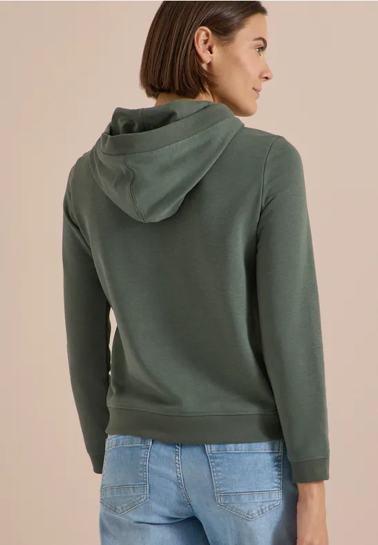 Lässiges Kapuzensweatshirt mit Grafik