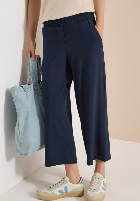 3/4-Hose mit weitem Bein