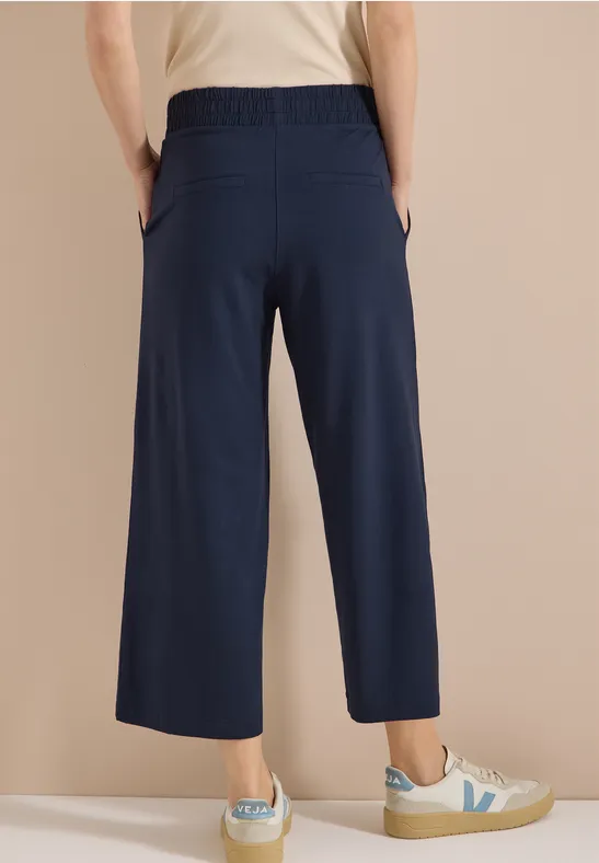 3/4-Hose mit weitem Bein
