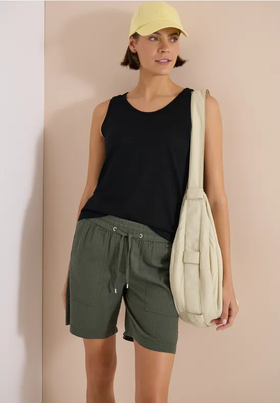 Tanktop mit geflochtenen Trägern