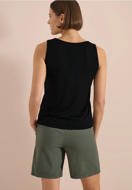 Tanktop mit geflochtenen Trägern