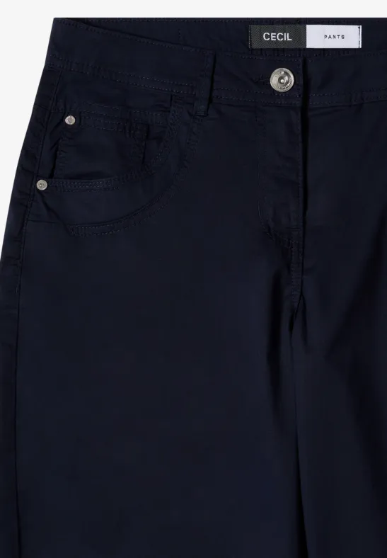 Barrel Leg Chino aus Baumwolle