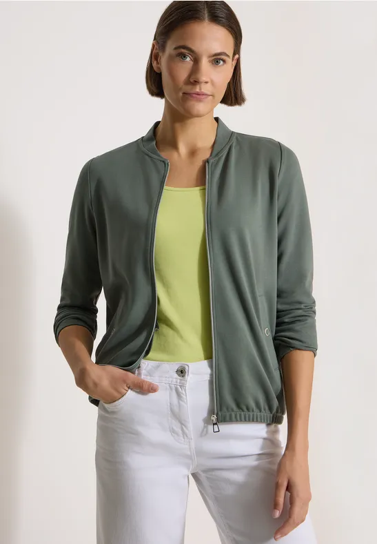 Sportlicher leichter Blouson mit Reißverschluss