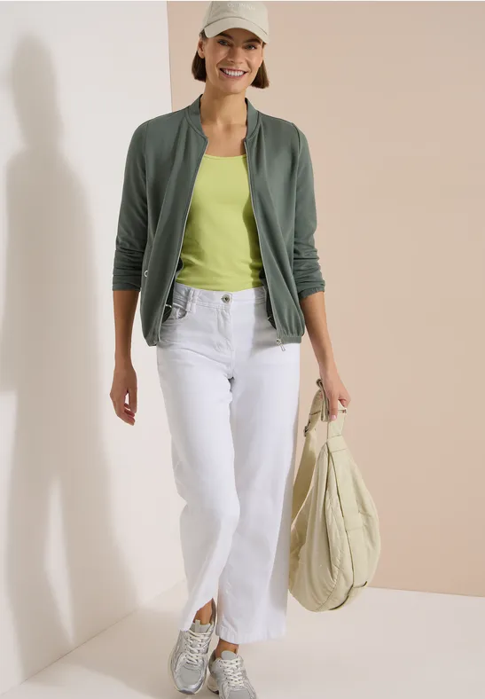 Sportlicher leichter Blouson mit Reißverschluss