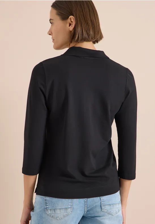 3/4-Arm Piqué-Poloshirt