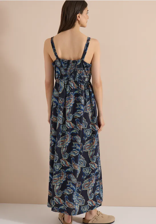 Luftiges Maxikleid mit Paisleymuster