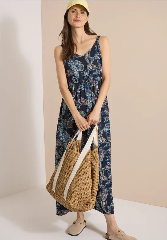 Luftiges Maxikleid mit Paisleymuster