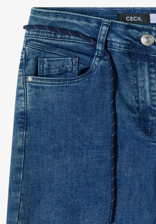 High Waist Jeans im Loose Fit