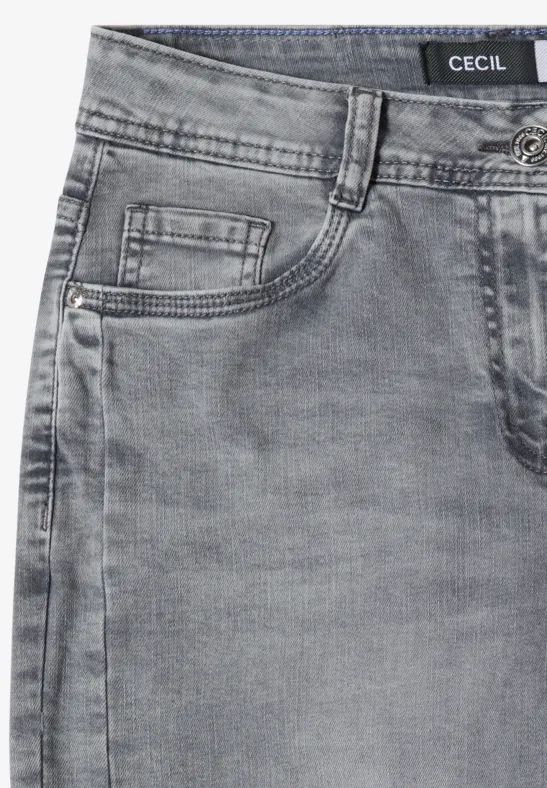High Waist Barrel Leg Jeans