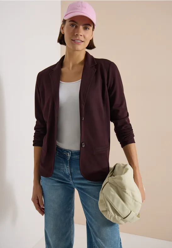 Moderner Klassischer Blazer mit Reverskragen