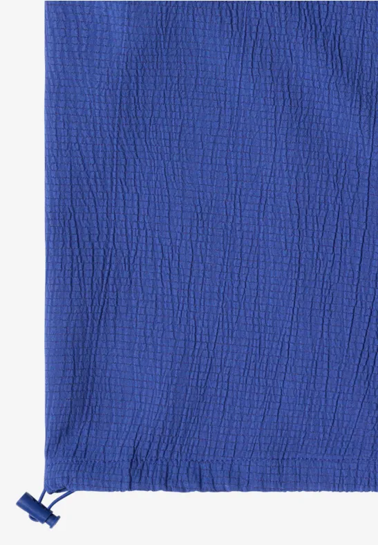 Strukturiertes Blusenshirt im Relaxed Fit