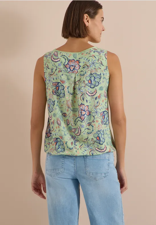 Florales V-Neck Blusentop