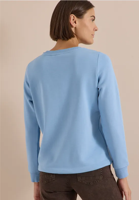 Sweatshirt mit Rundhalsausschnitt und Tunnelzug