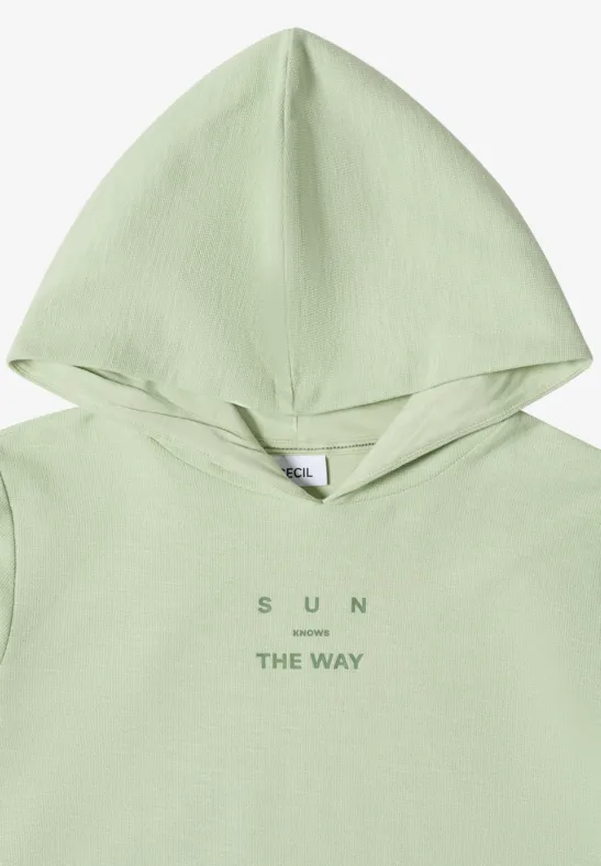 Sportliches Kurzarm-Shirt mit Kapuze