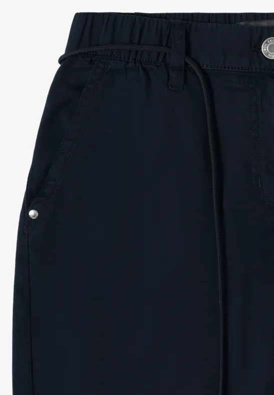 Loose Fit Shorts mit Weitem Bein