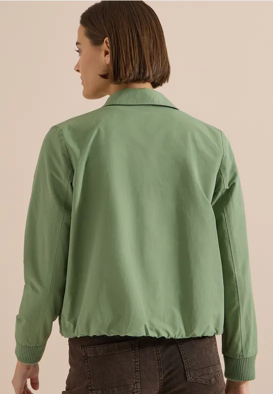 Lässiger Blouson mit Hemdkragen