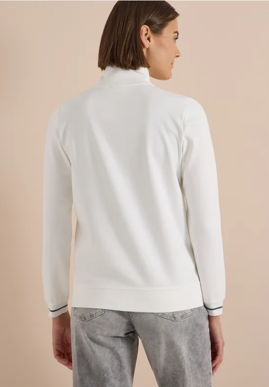 Sportive leichte Jacke mit Reißverschluss