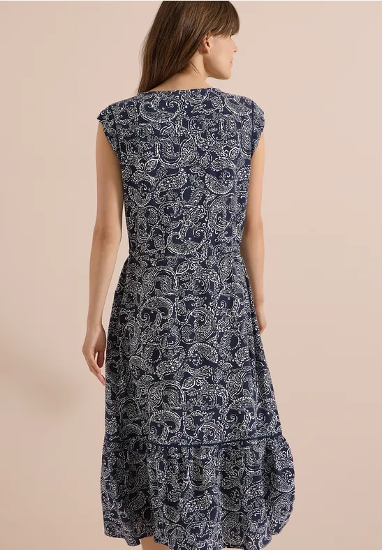 Luftiges Midikleid mit Paisley-Print