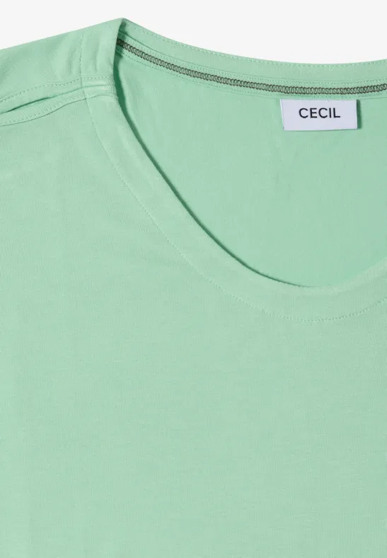 Lockeres Shirt mit Schulter-Cut-Outs