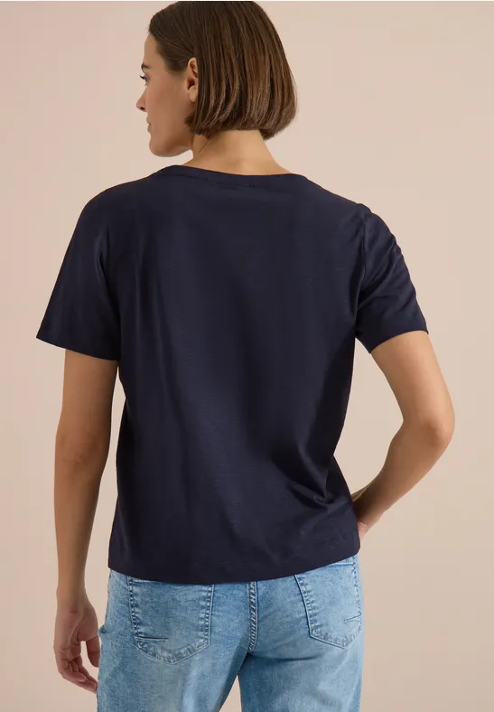 Lässiges T-Shirt mit Grafikprint