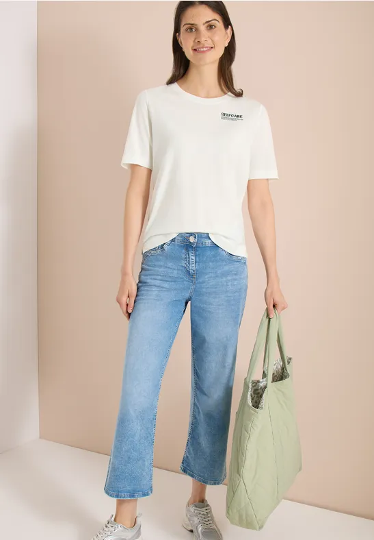 T-Shirt mit Grafik-Rückenprint