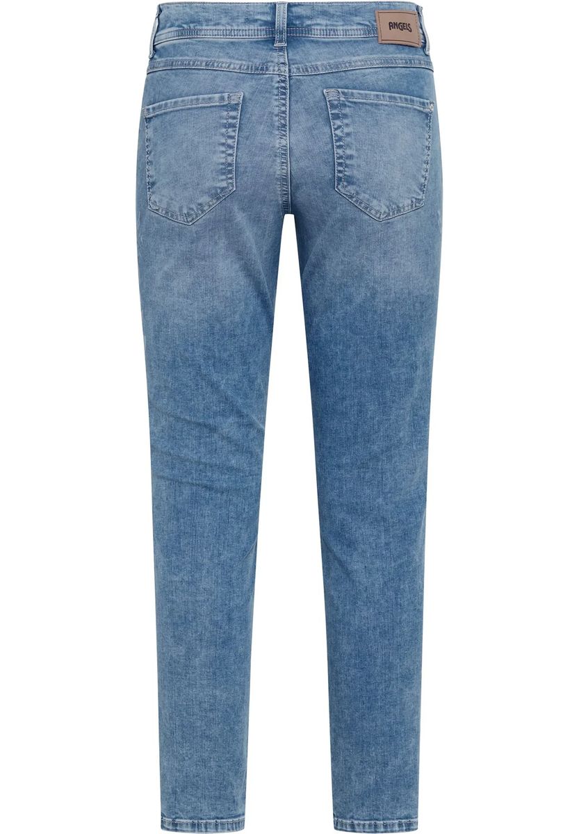 Bestickte Jeans in 7/8-Länge