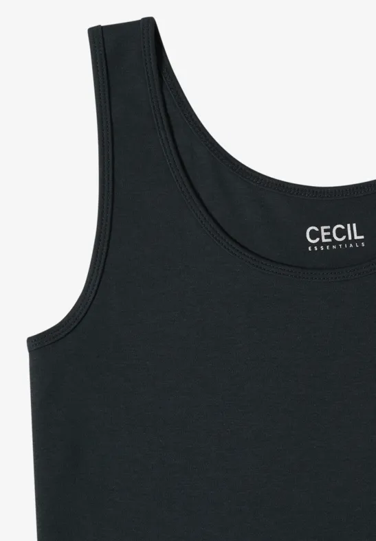 Essenzielles Tanktop aus reiner Baumwolle