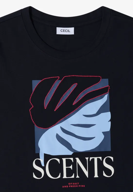 T-Shirt mit Grafik-Print