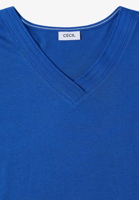 Weiches V-Shirt aus Modal-Mix