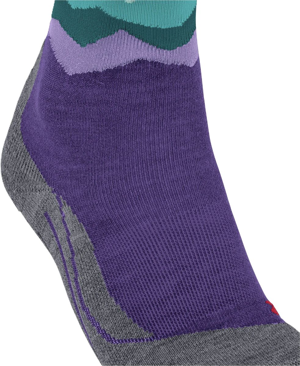 Trekkingsocken mit Berg-Silhouette