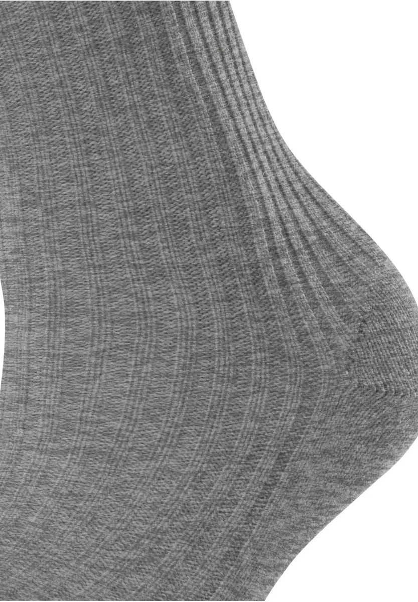 Gemütliche gerippte Wollsocken für Boots