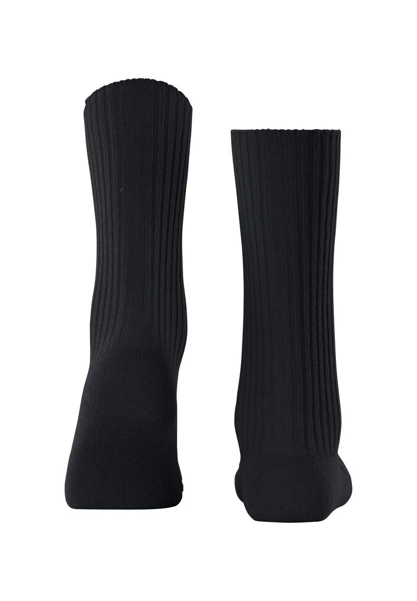 Gerippte Woll- und Kaschmir-Bootsocken