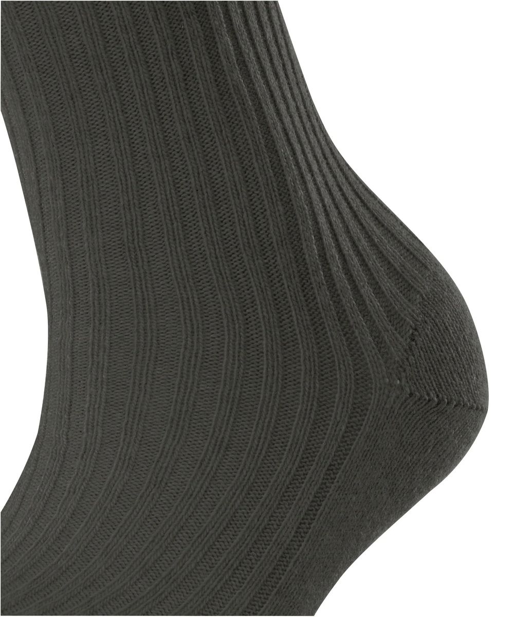 Gerippte Woll- und Kaschmir-Socken