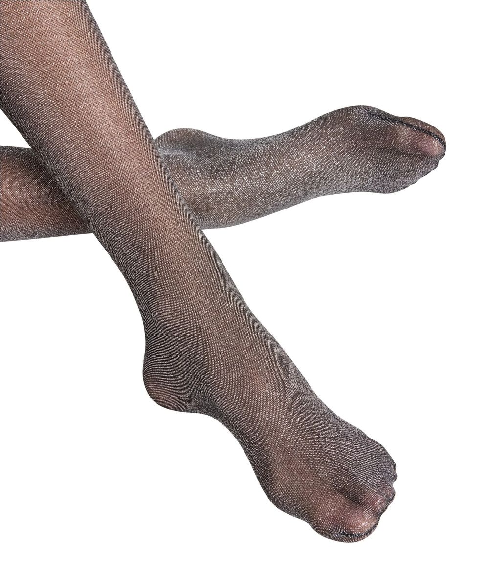 Schimmernde Beinbekleidung mit Lurex-Veredelung
