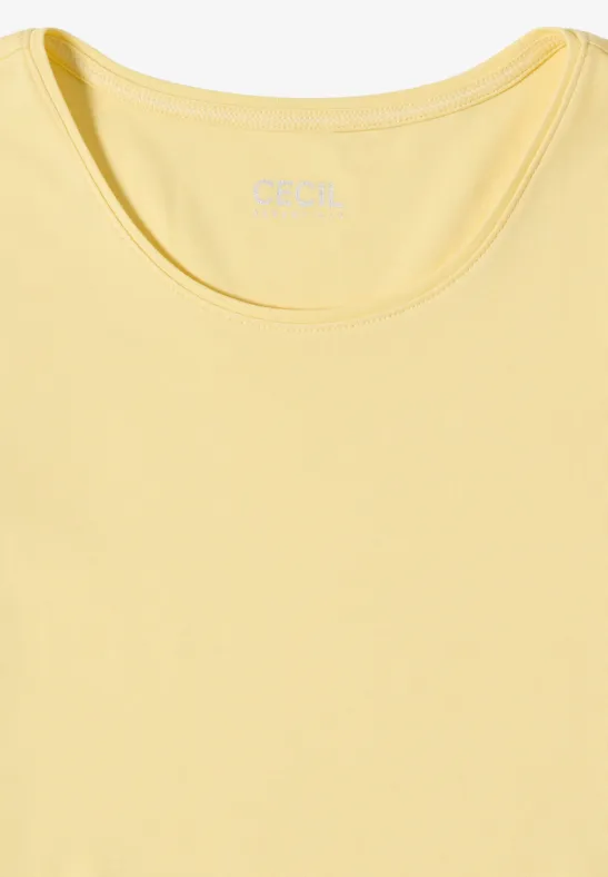 Klassisches Rundhals Basic-T-Shirt