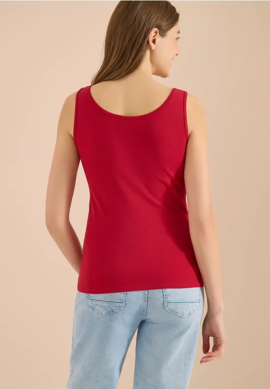 Tanktop aus reiner Baumwolle