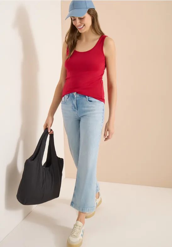 Tanktop aus reiner Baumwolle