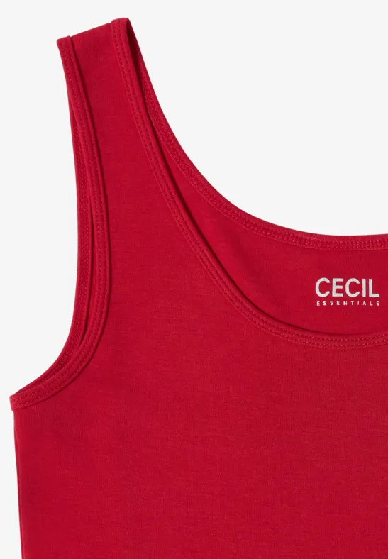 Tanktop aus reiner Baumwolle